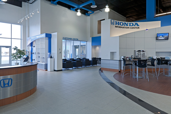 Prescott Honda Showroom